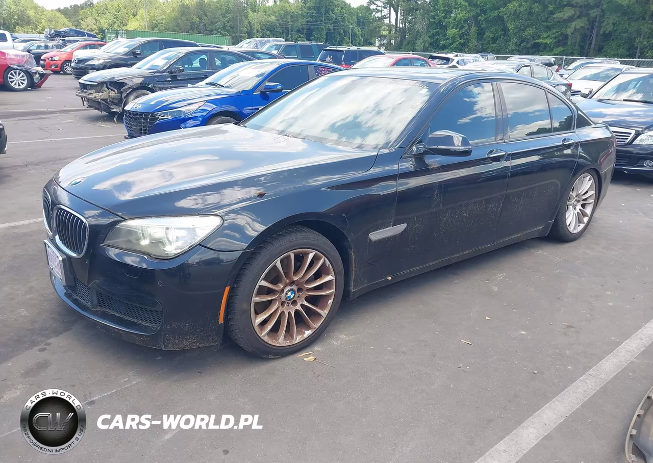 2015 BMW 740I VIN:WBAYA6C58FD827088 - 2