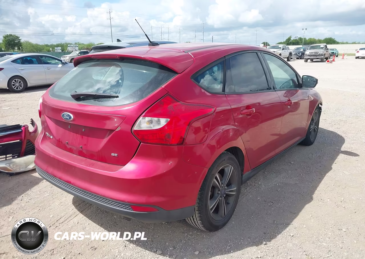 2012 Ford Focus Se VIN:1FAHP3K21CL229181 - 4