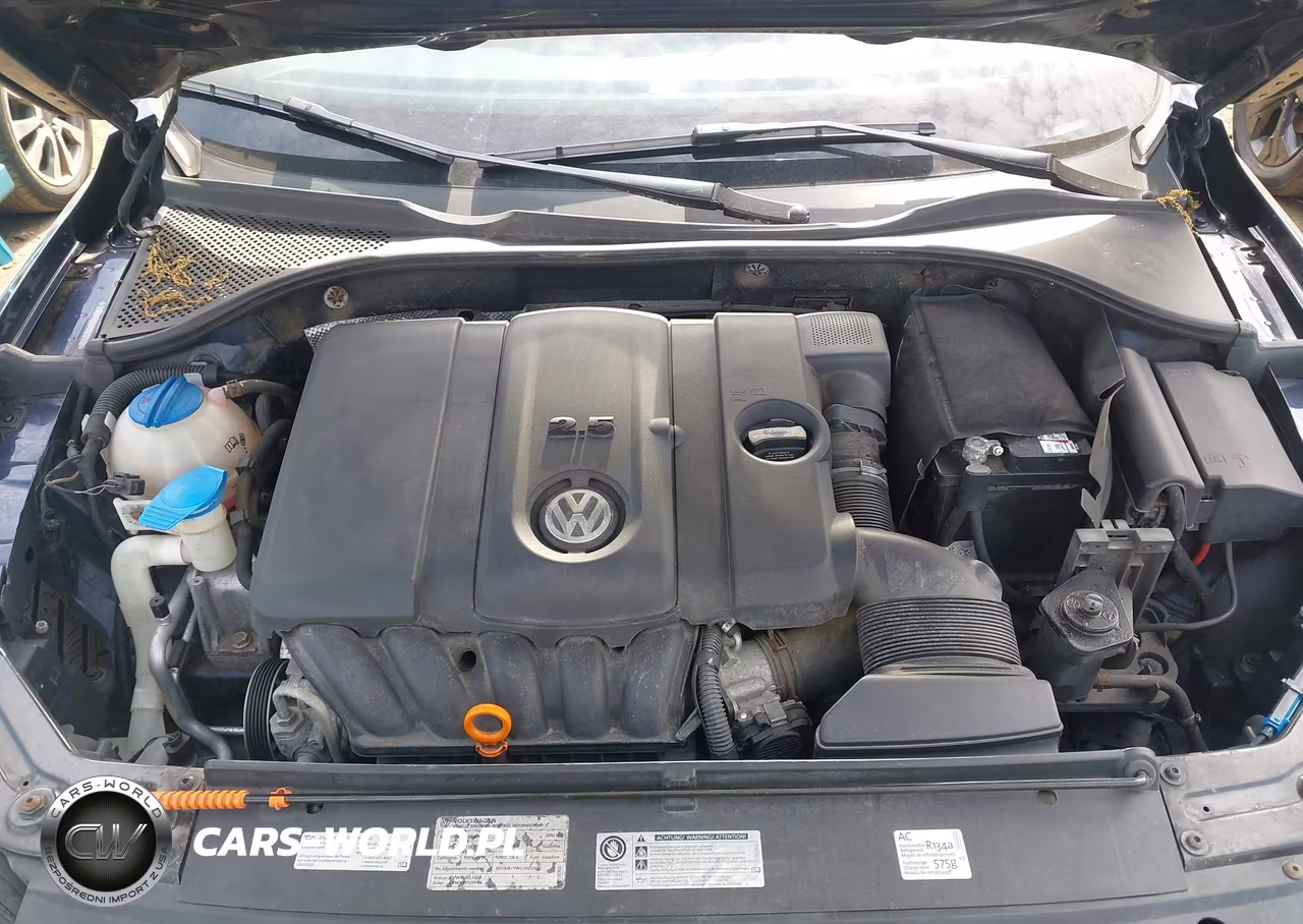 2012 Volkswagen Passat 2.5L Se VIN:1VWBP7A37CC017819 - 10