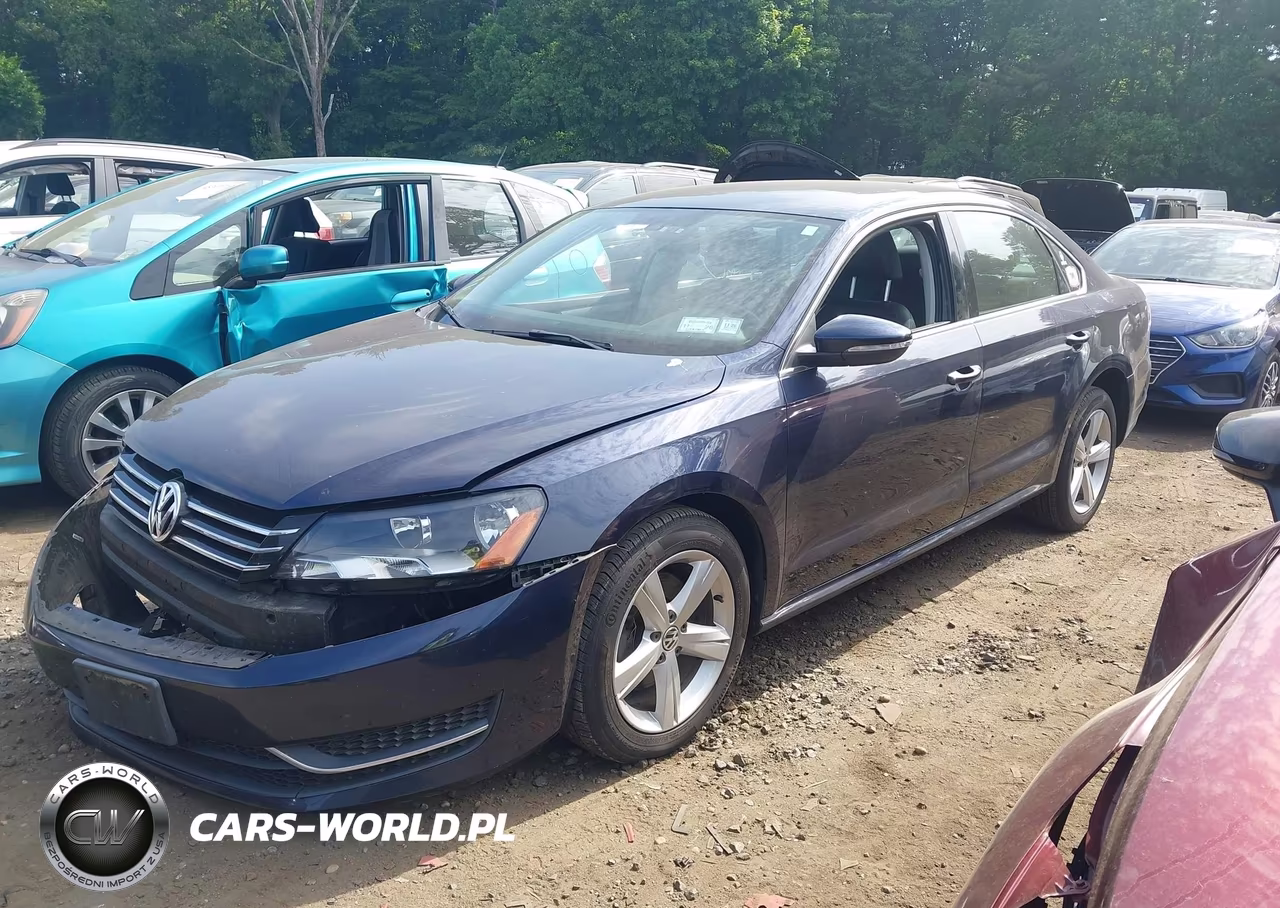 2012 Volkswagen Passat 2.5L Se VIN:1VWBP7A37CC017819 - 2