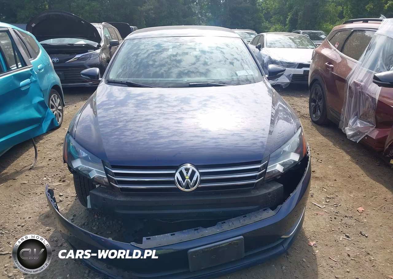 2012 Volkswagen Passat 2.5L Se VIN:1VWBP7A37CC017819 - 6