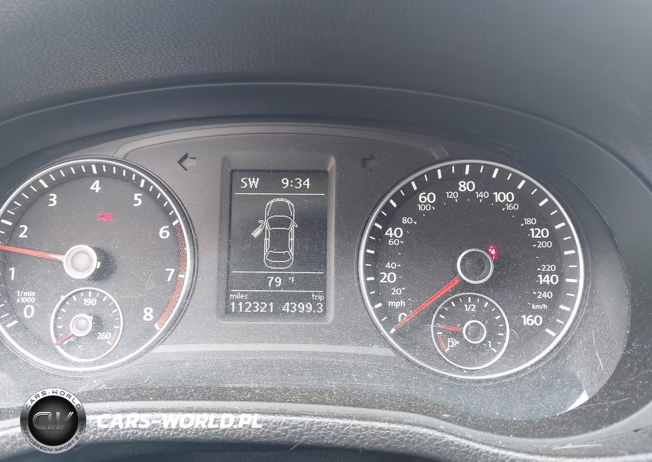 2012 Volkswagen Passat 2.5L Se VIN:1VWBP7A37CC017819 - 7