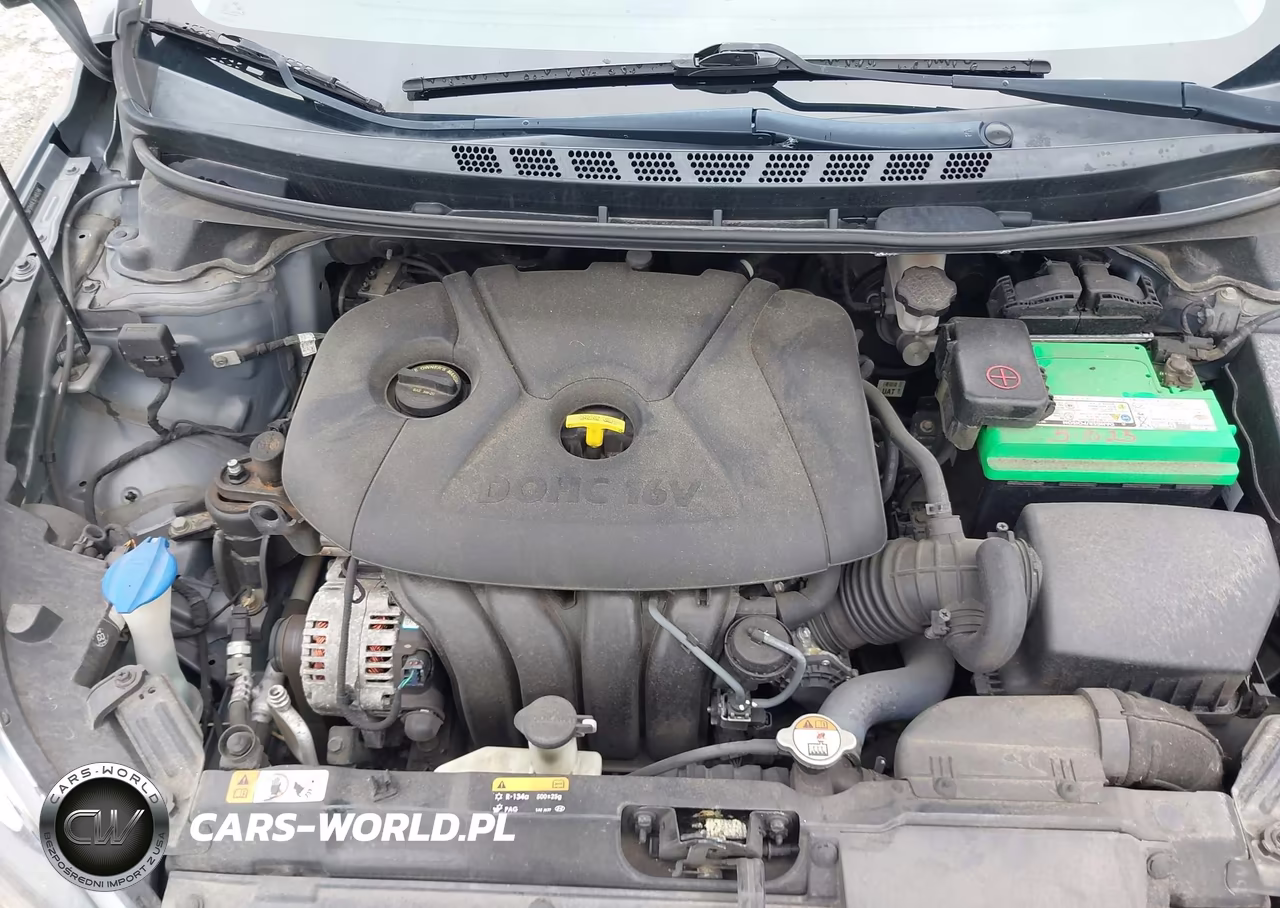2014 Hyundai Elantra Se VIN:5NPDH4AE5EH465346 - 10