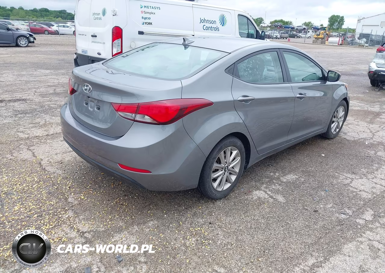 2014 Hyundai Elantra Se VIN:5NPDH4AE5EH465346 - 4