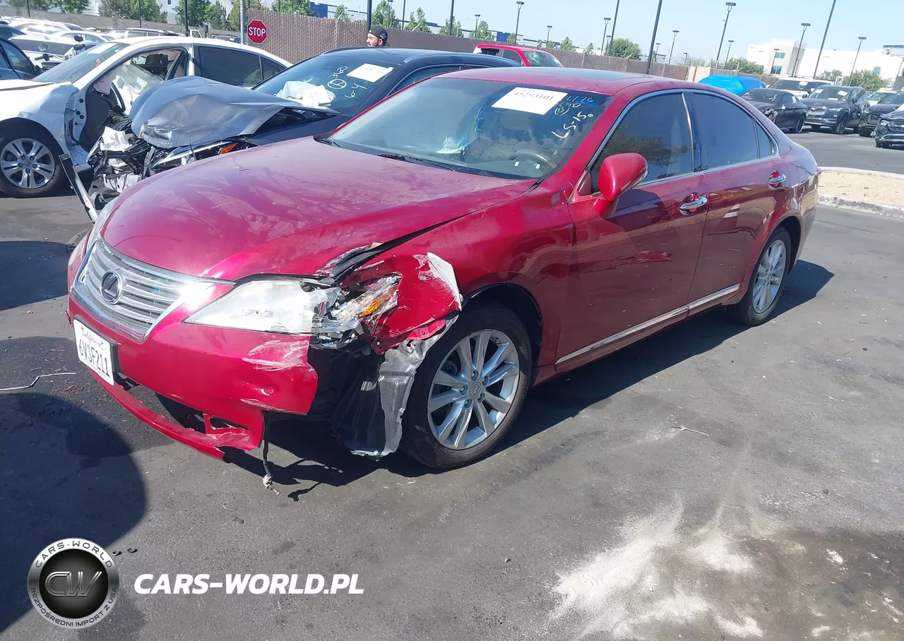 2012 Lexus Es 350 VIN:JTHBK1EG5C2493115 - 2