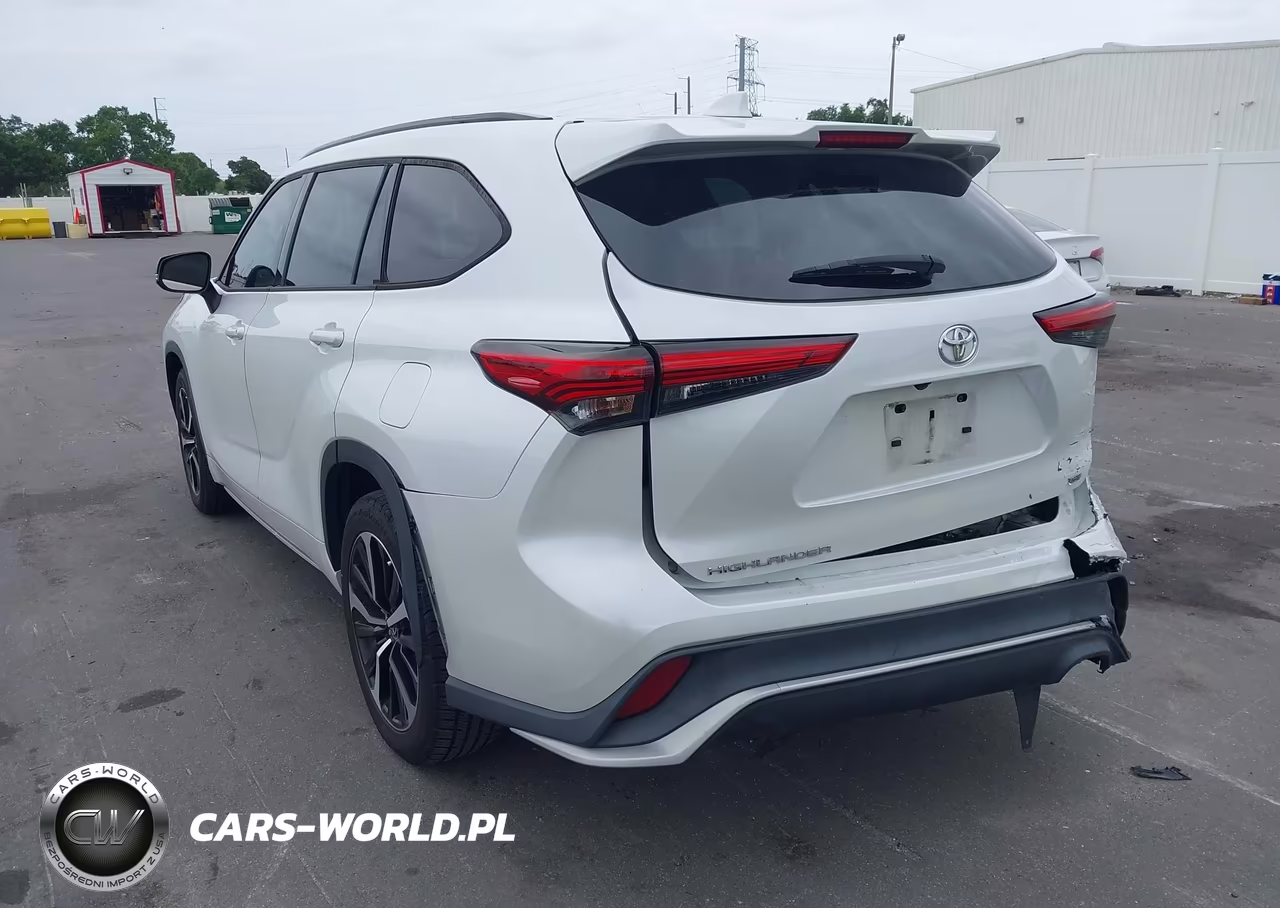 2022 Toyota Highlander Xse VIN:5TDLZRAH3NS131035 - 3
