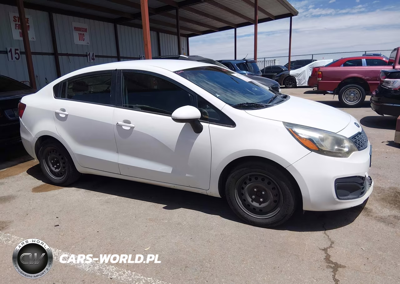 2013 Kia Rio Lx VIN:KNADM4A33D6291440 - 12