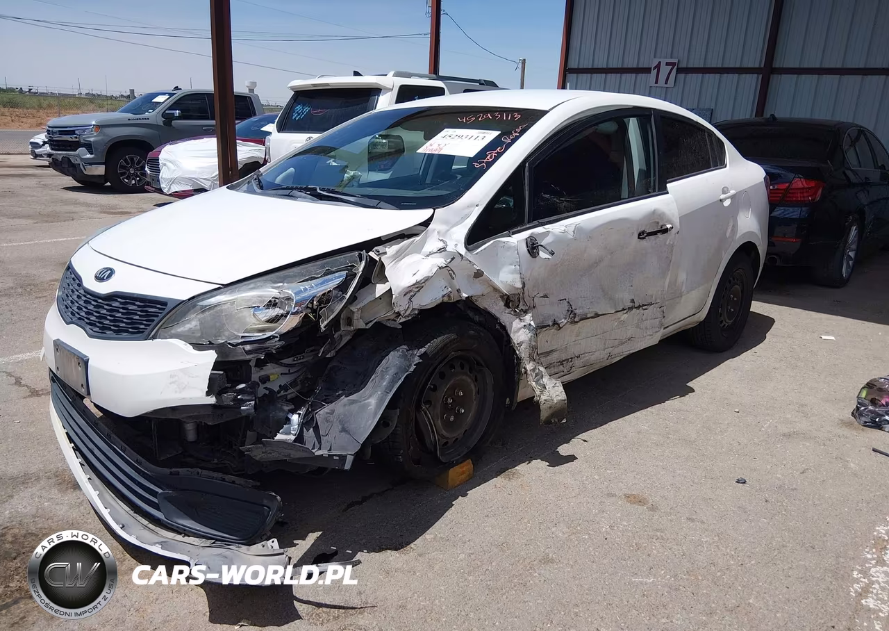 2013 Kia Rio Lx VIN:KNADM4A33D6291440 - 2