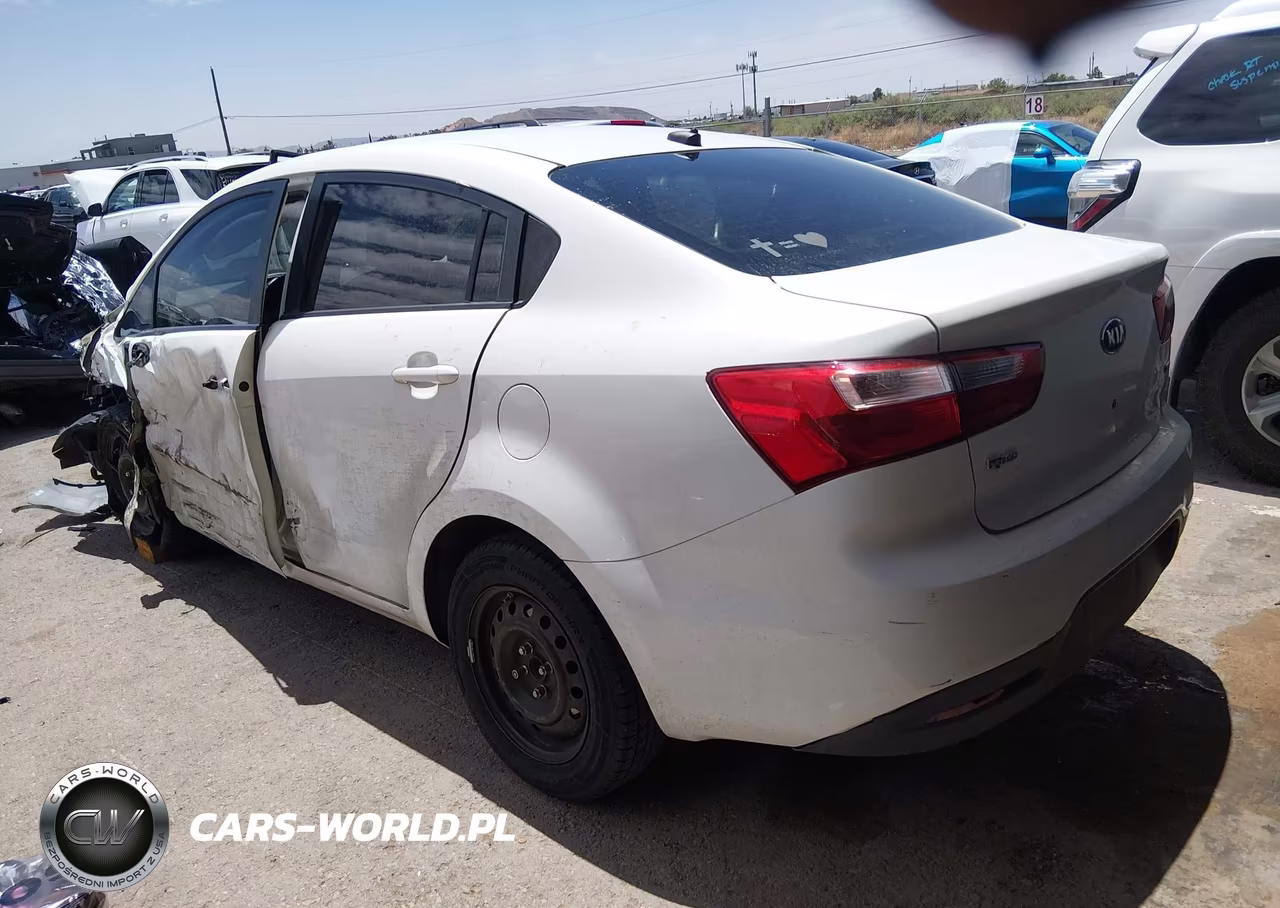2013 Kia Rio Lx VIN:KNADM4A33D6291440 - 3