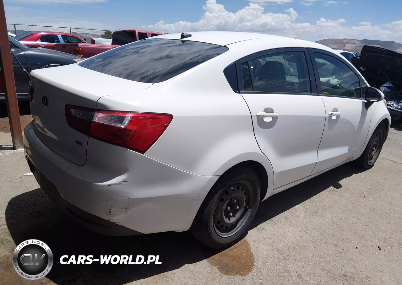 2013 Kia Rio Lx VIN:KNADM4A33D6291440 - 4