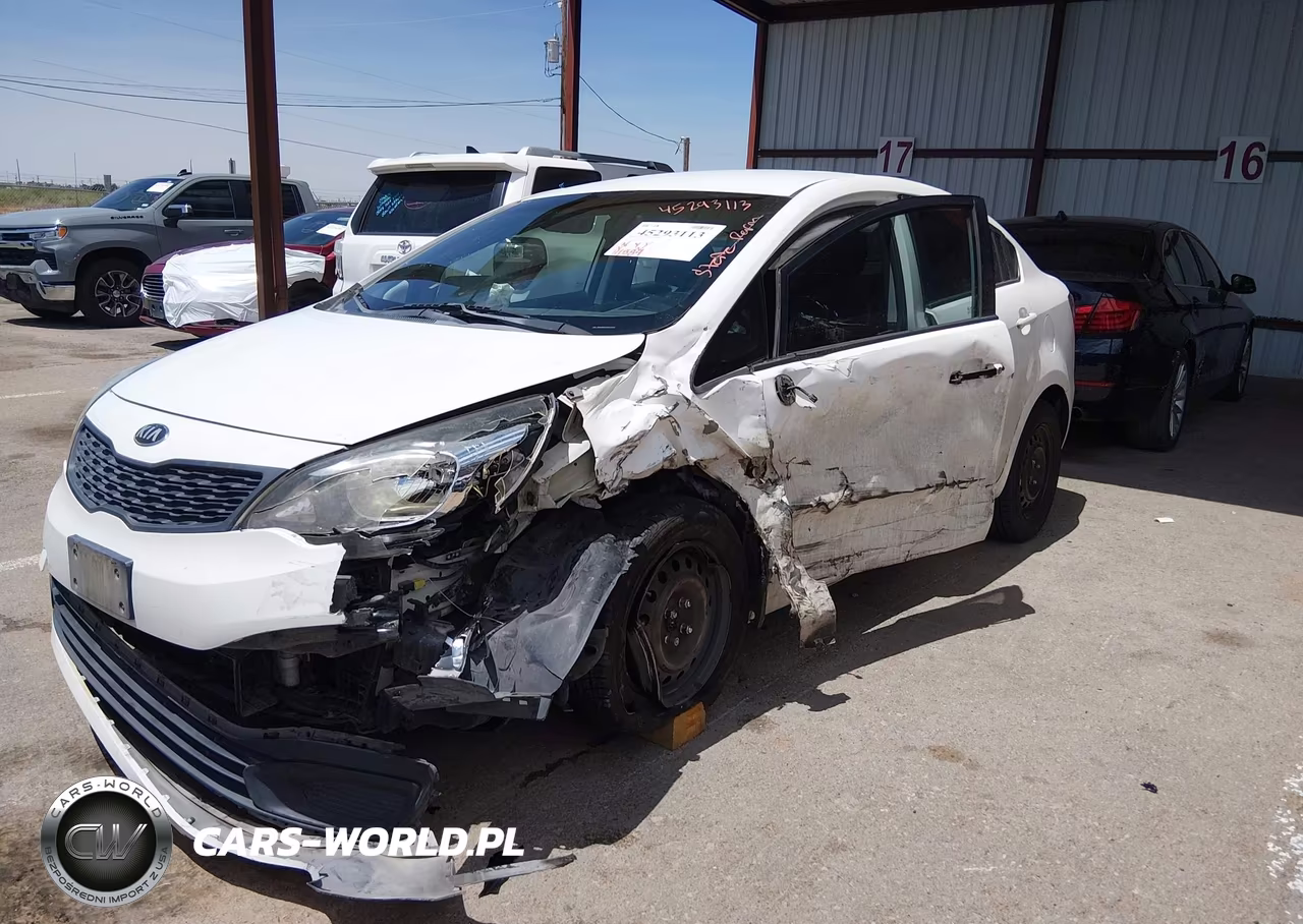 2013 Kia Rio Lx VIN:KNADM4A33D6291440 - 6