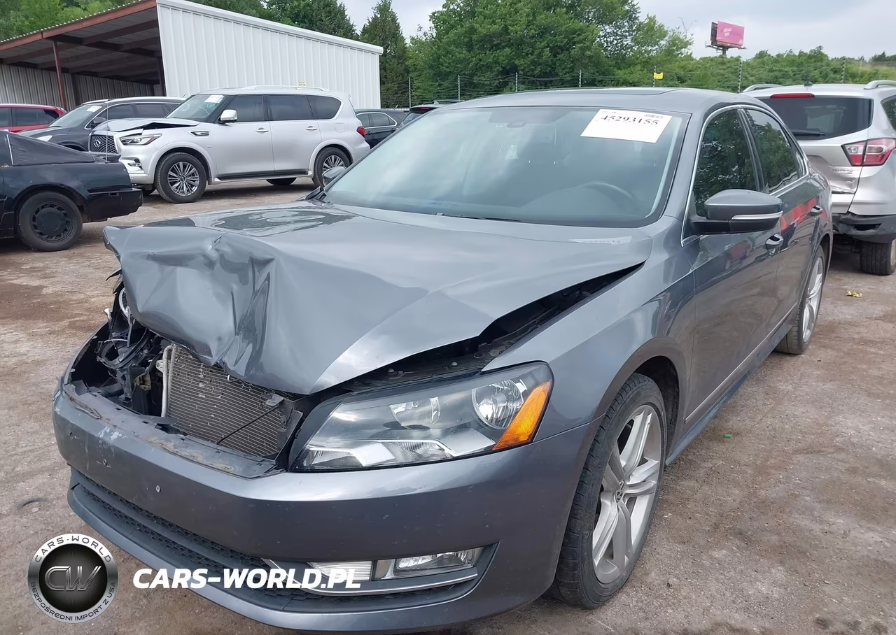 2015 Volkswagen Passat 2.0L Tdi Sel Premium VIN:1VWCV7A34FC080634 - 2