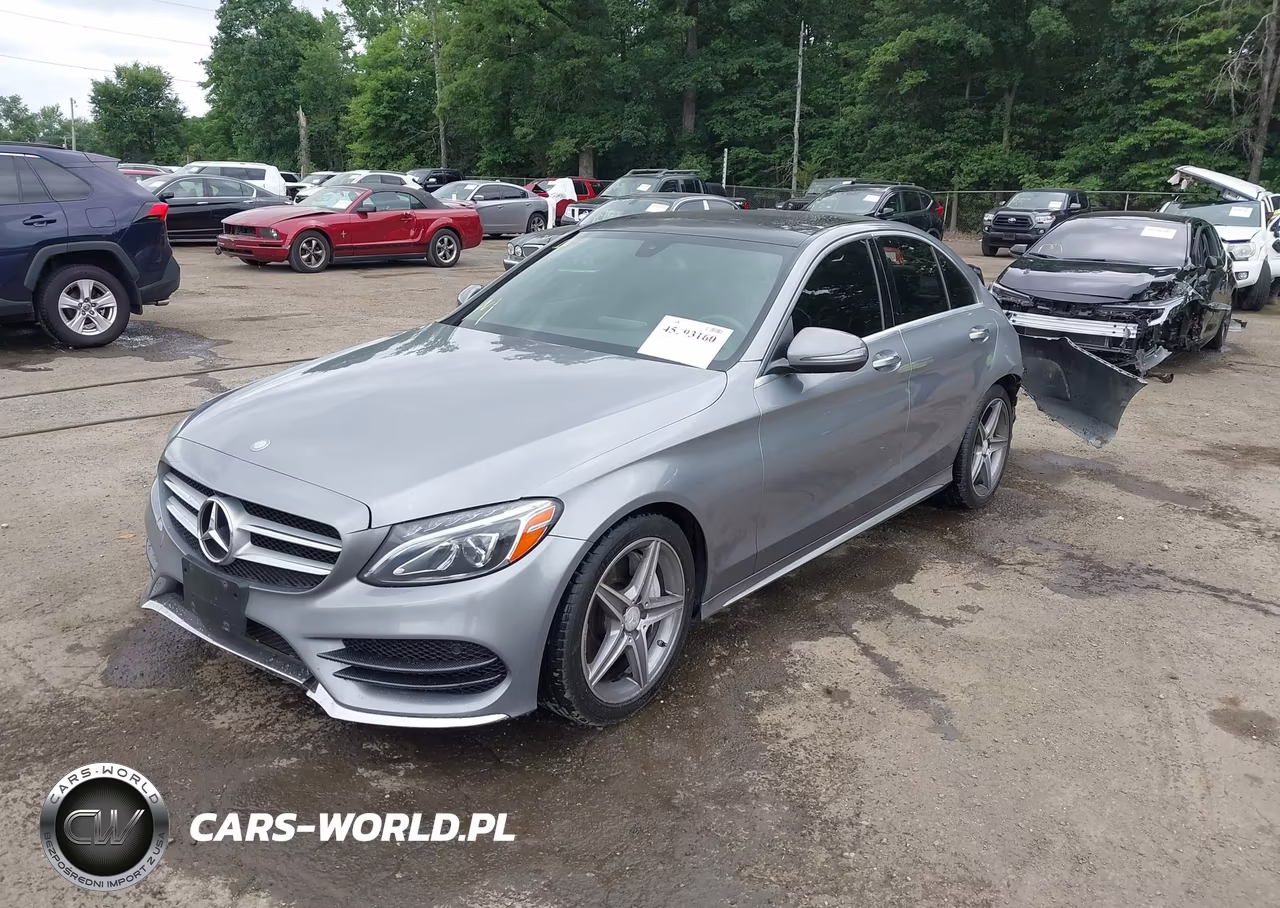 2016 Mercedes-Benz C 300 Sport 4Matic VIN:55SWF4KB6GU165723 - 2