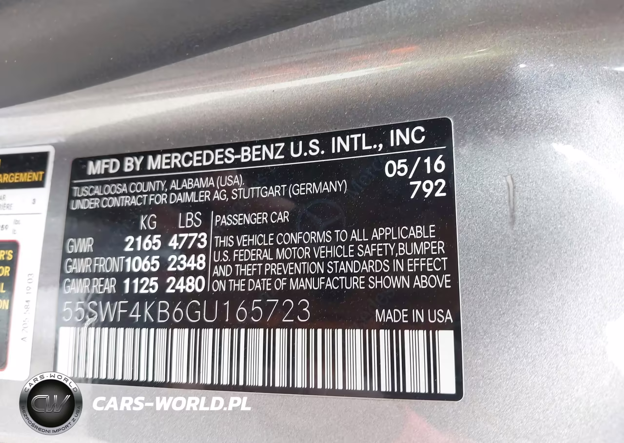 2016 Mercedes-Benz C 300 Sport 4Matic VIN:55SWF4KB6GU165723 - 9