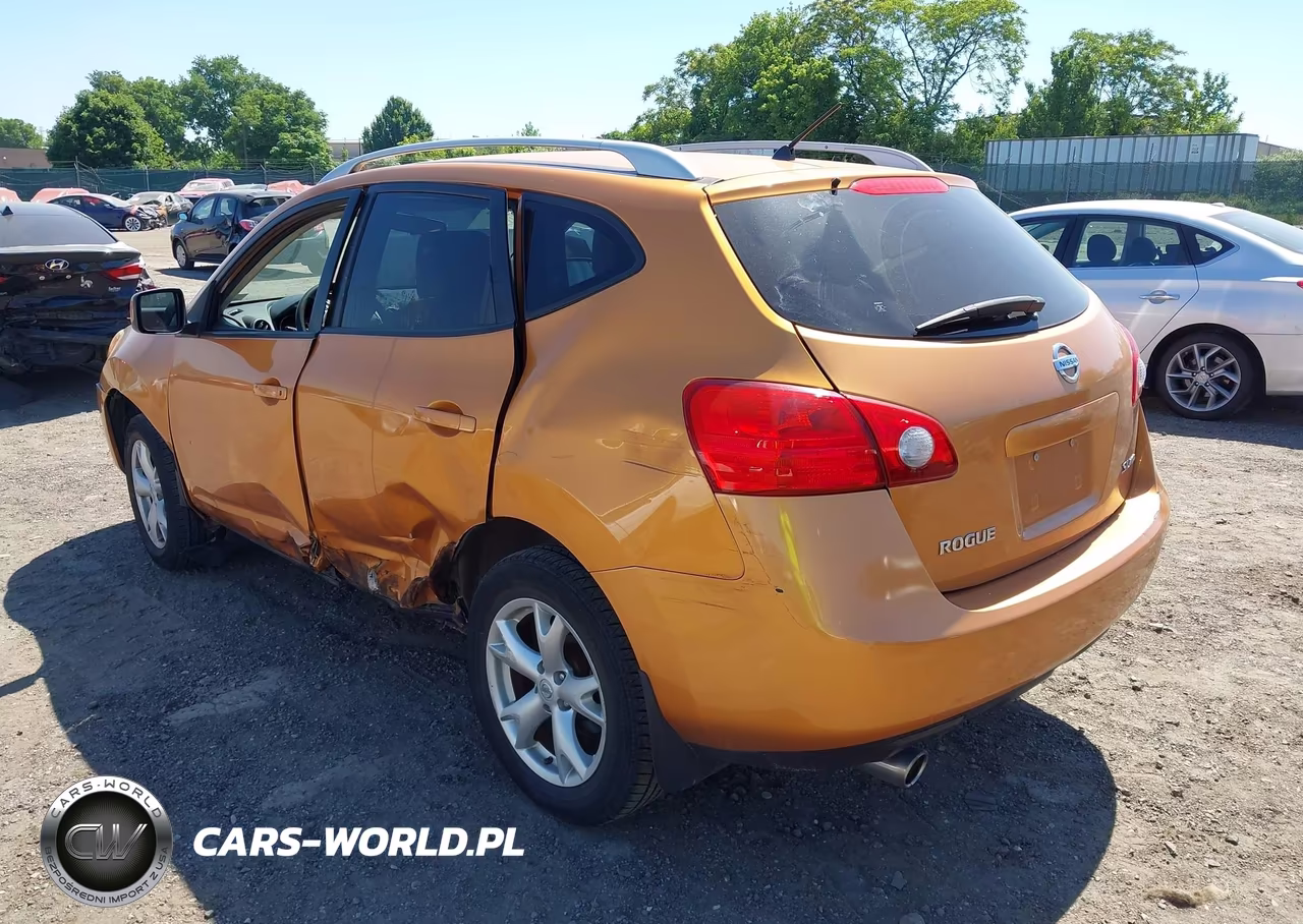 2008 Nissan Rogue Sl VIN:JN8AS58V58W133880 - 3