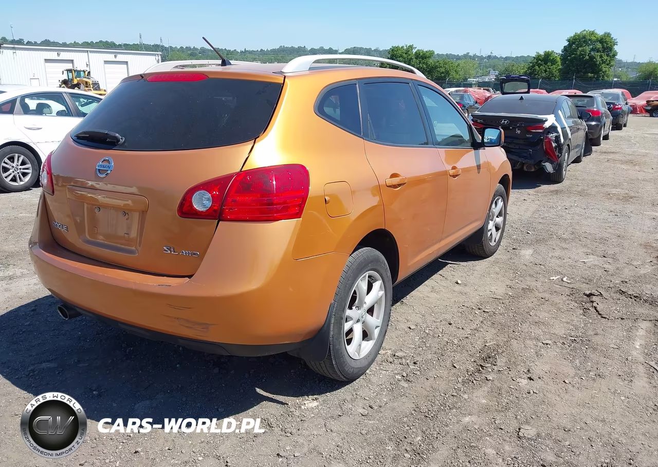 2008 Nissan Rogue Sl VIN:JN8AS58V58W133880 - 4