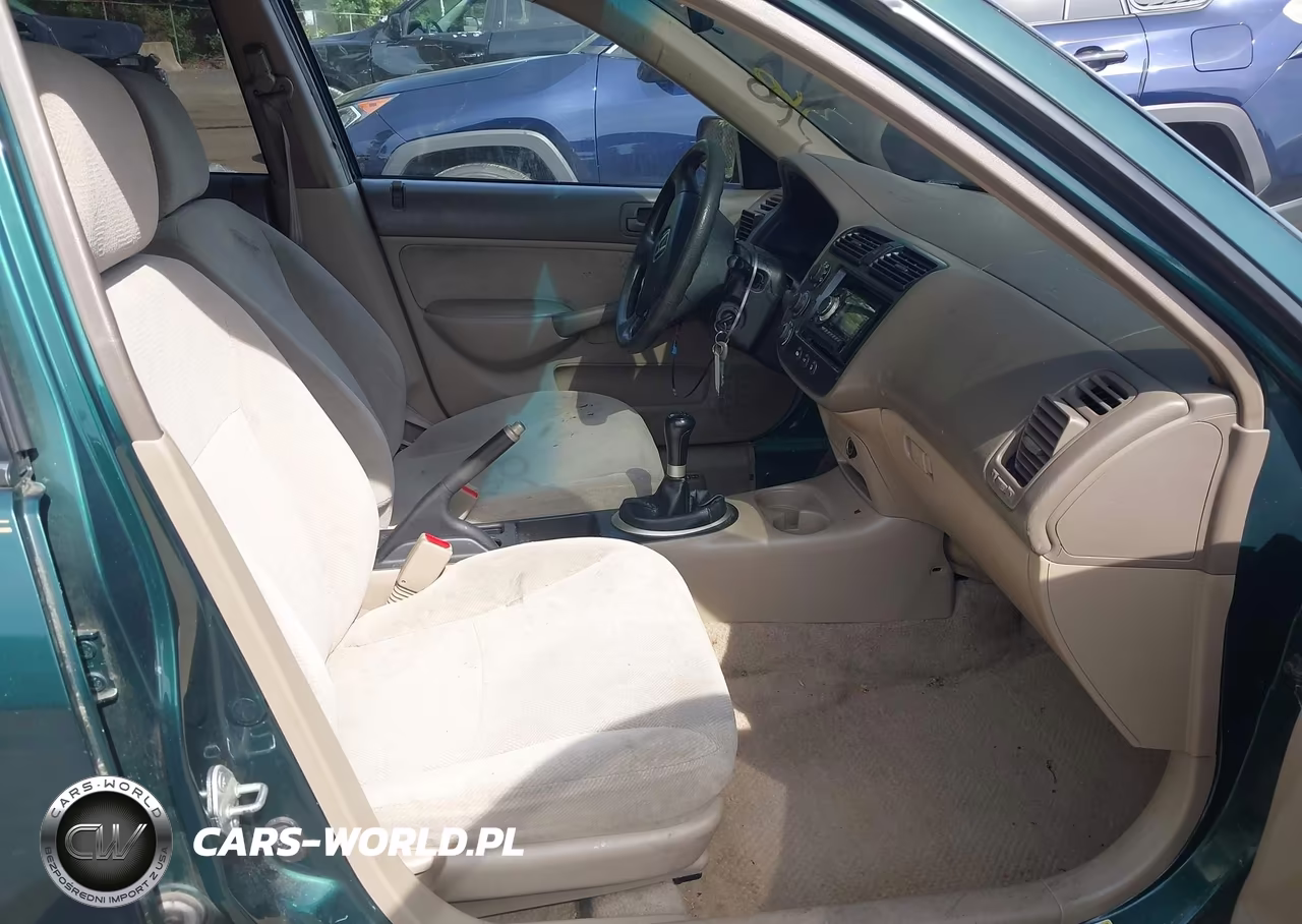 2001 Honda Civic Lx VIN:2HGES15591H564190 - 5
