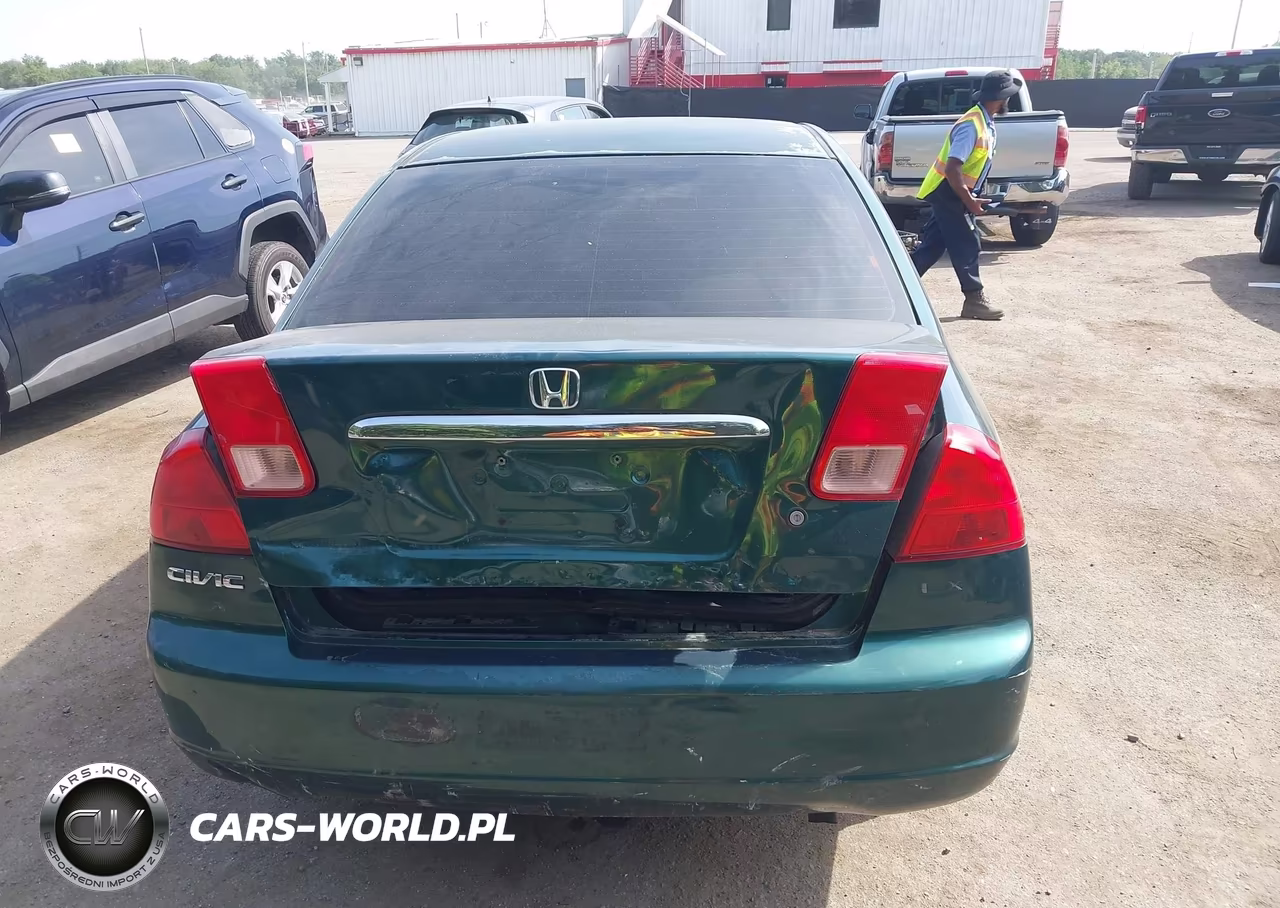 2001 Honda Civic Lx VIN:2HGES15591H564190 - 6