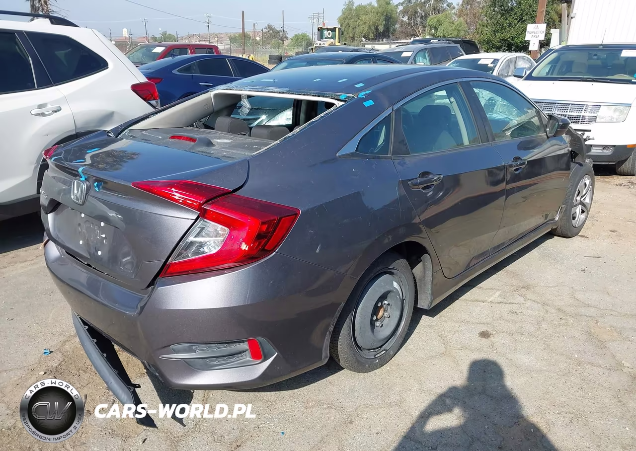 2018 Honda Civic Lx VIN:2HGFC2F57JH519030 - 4