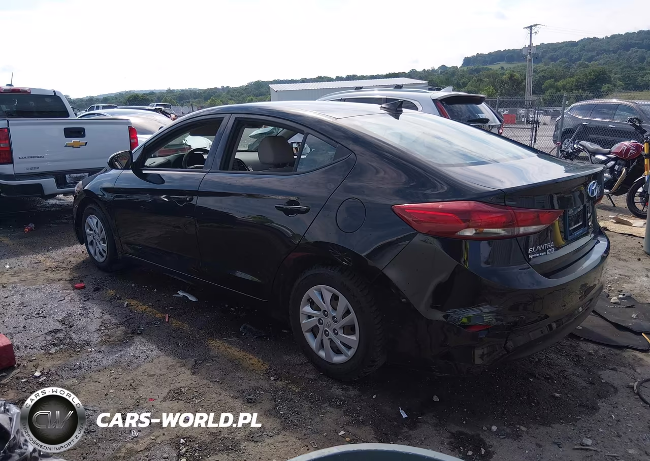 2017 Hyundai Elantra Se VIN:5NPD74LF7HH153848 - 3