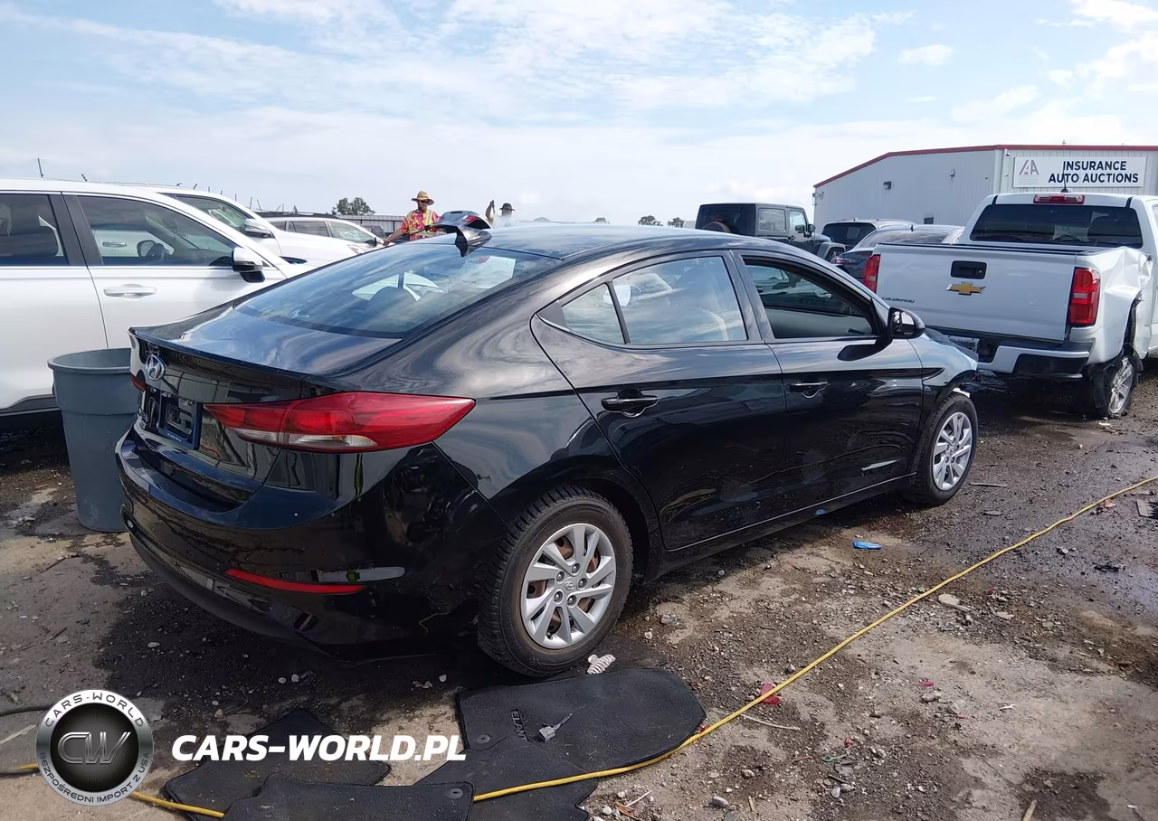 2017 Hyundai Elantra Se VIN:5NPD74LF7HH153848 - 4