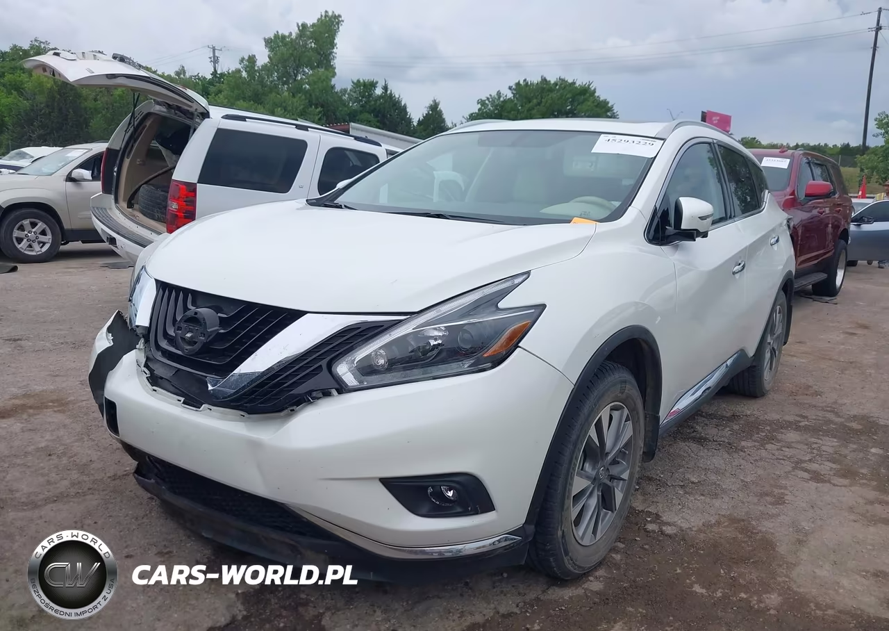 2018 Nissan Murano Sl VIN:5N1AZ2MG9JN185615 - 2