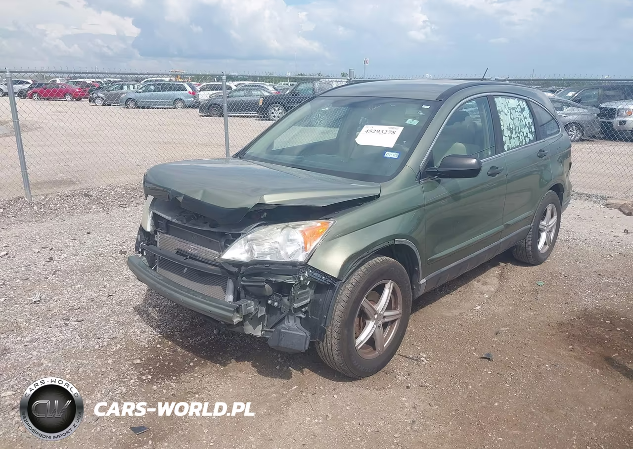 2009 Honda Cr-V Lx VIN:5J6RE383X9L016401 - 2