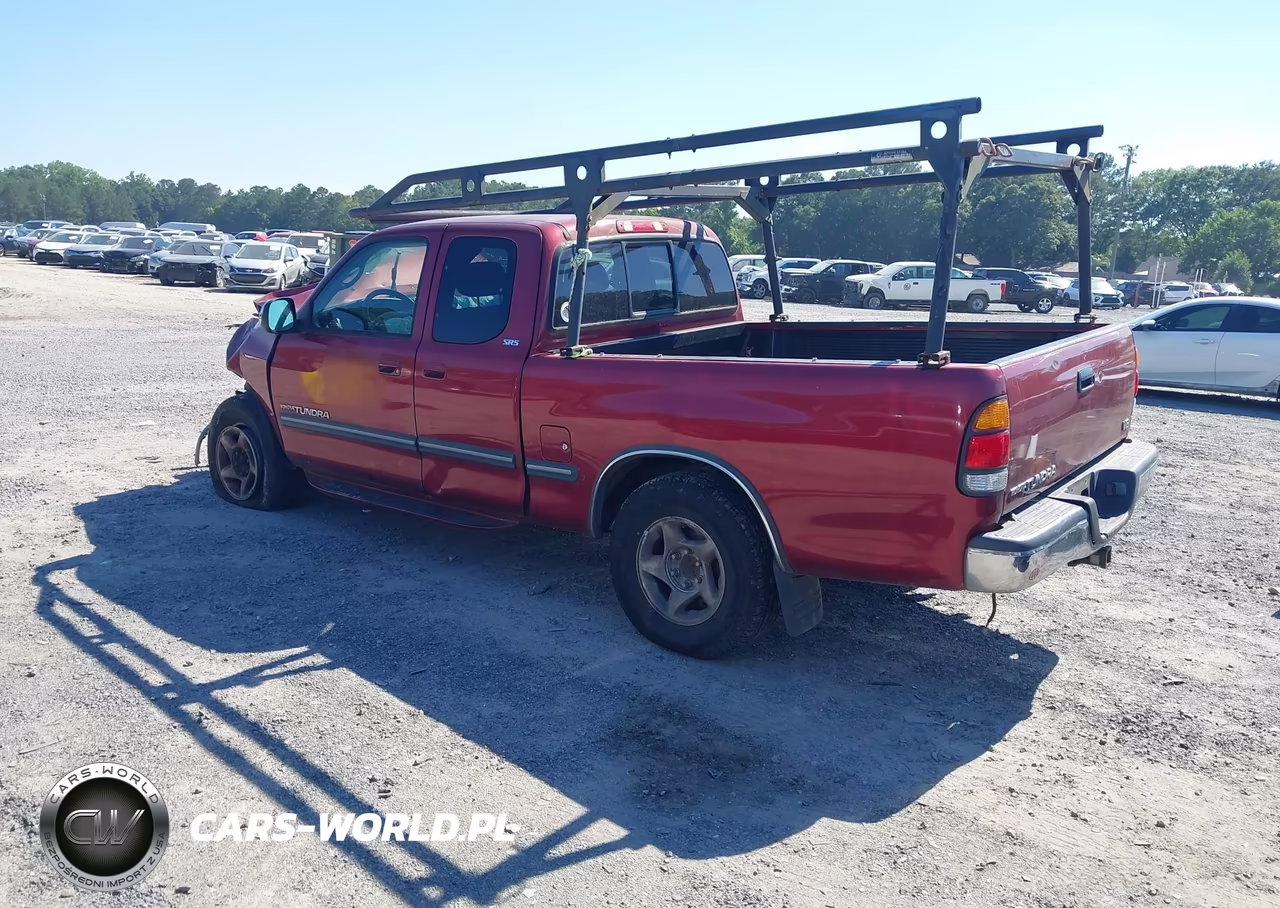 2000 Toyota Tundra Sr5 V8 VIN:5TBRT3411YS012890 - 3