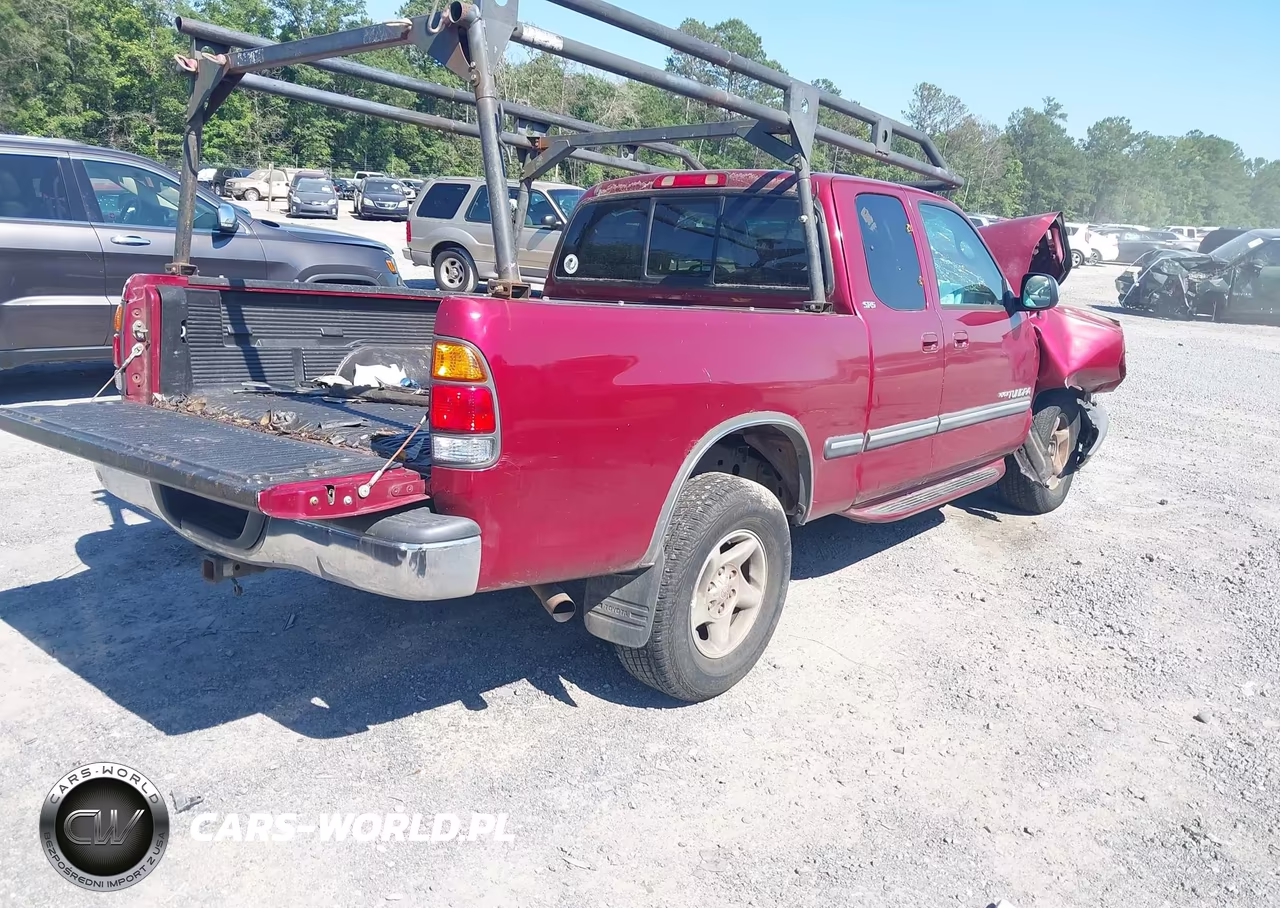 2000 Toyota Tundra Sr5 V8 VIN:5TBRT3411YS012890 - 4
