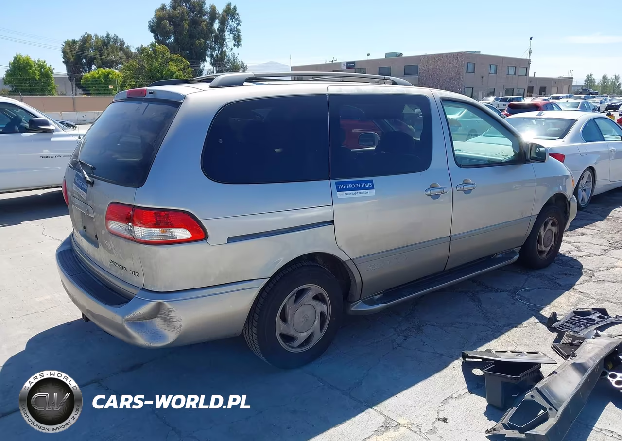 2001 Toyota Sienna Xle VIN:4T3ZF13C31U330732 - 4