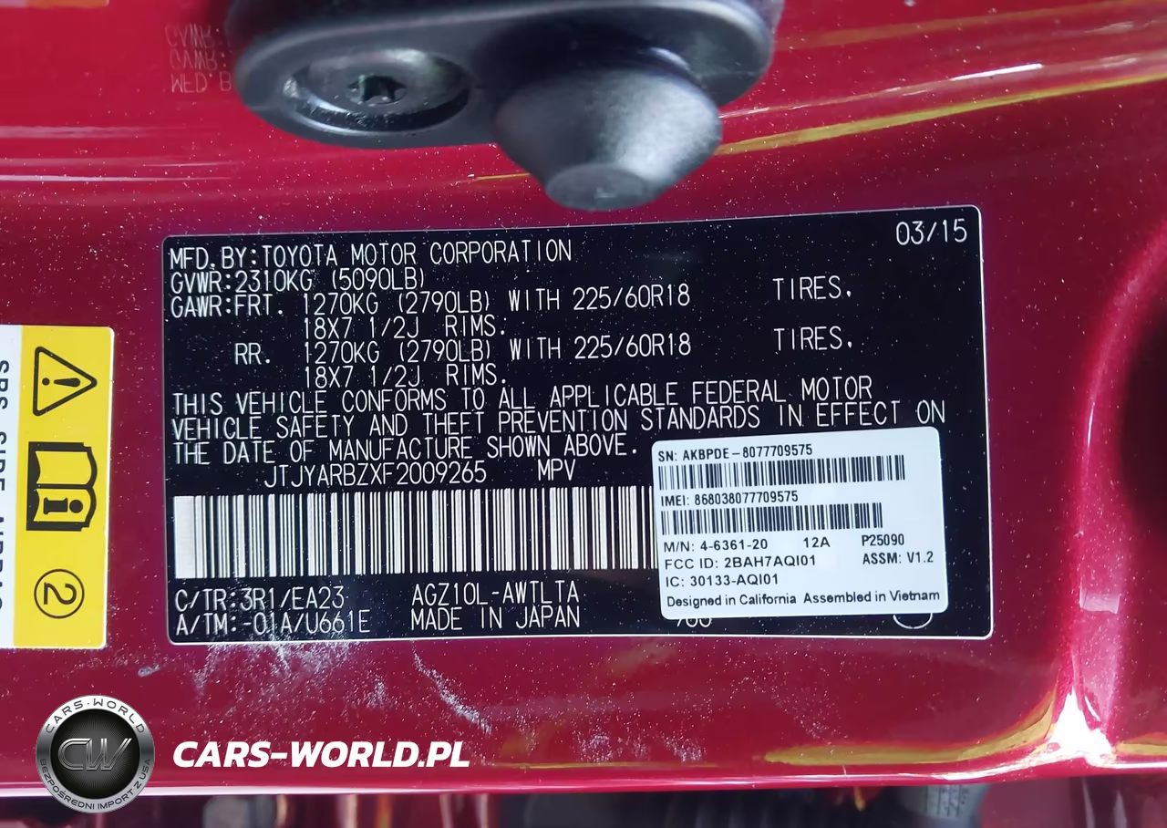 2015 Lexus Nx 200T VIN:JTJYARBZXF2009265 - 9