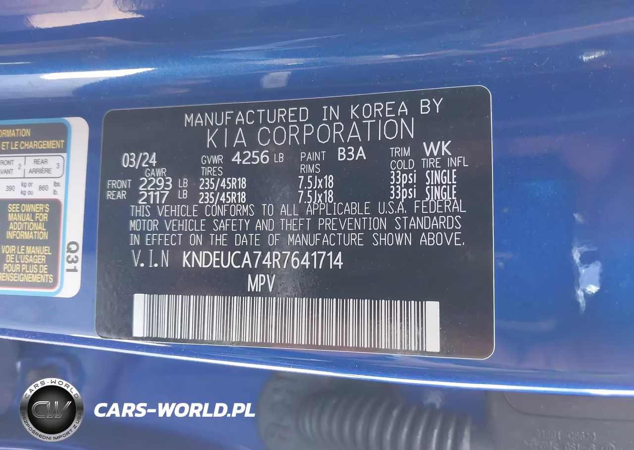 2024 Kia Seltos X-Line VIN:KNDEUCA74R7641714 - 9