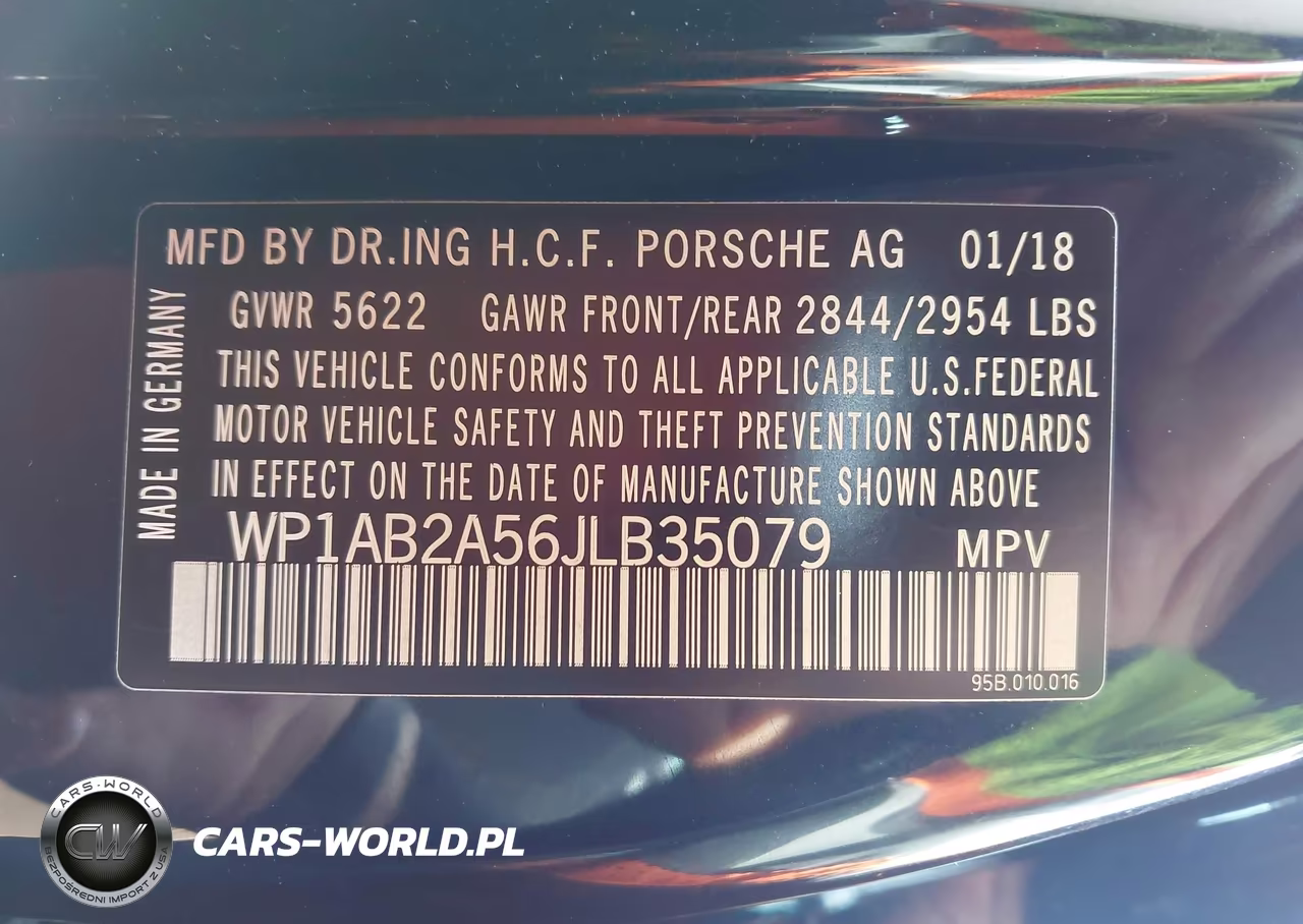 2018 Porsche Macan S VIN:WP1AB2A56JLB35079 - 9
