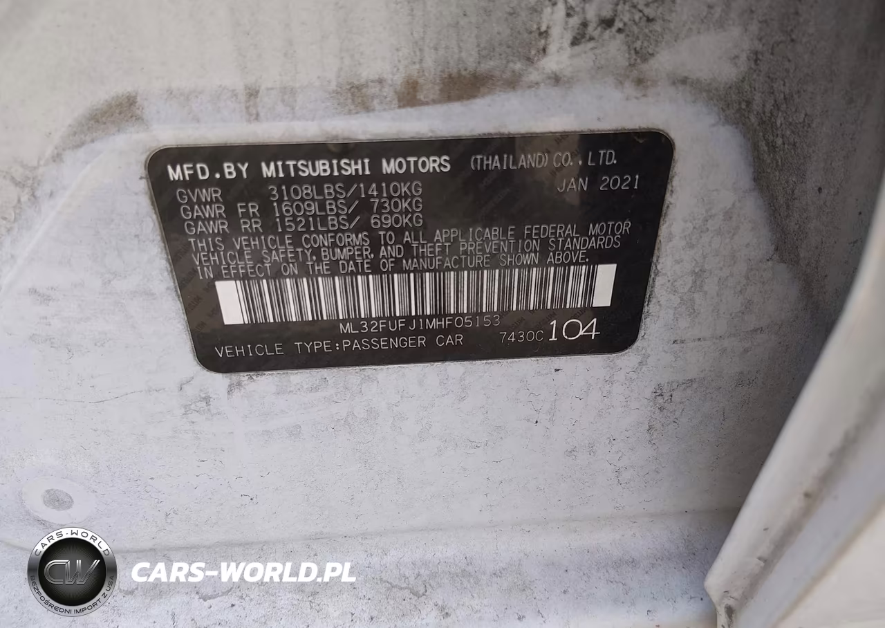 2021 Mitsubishi Mirage G4 Carbonite Edition-Es-Le VIN:ML32FUFJ1MHF05153 - 9