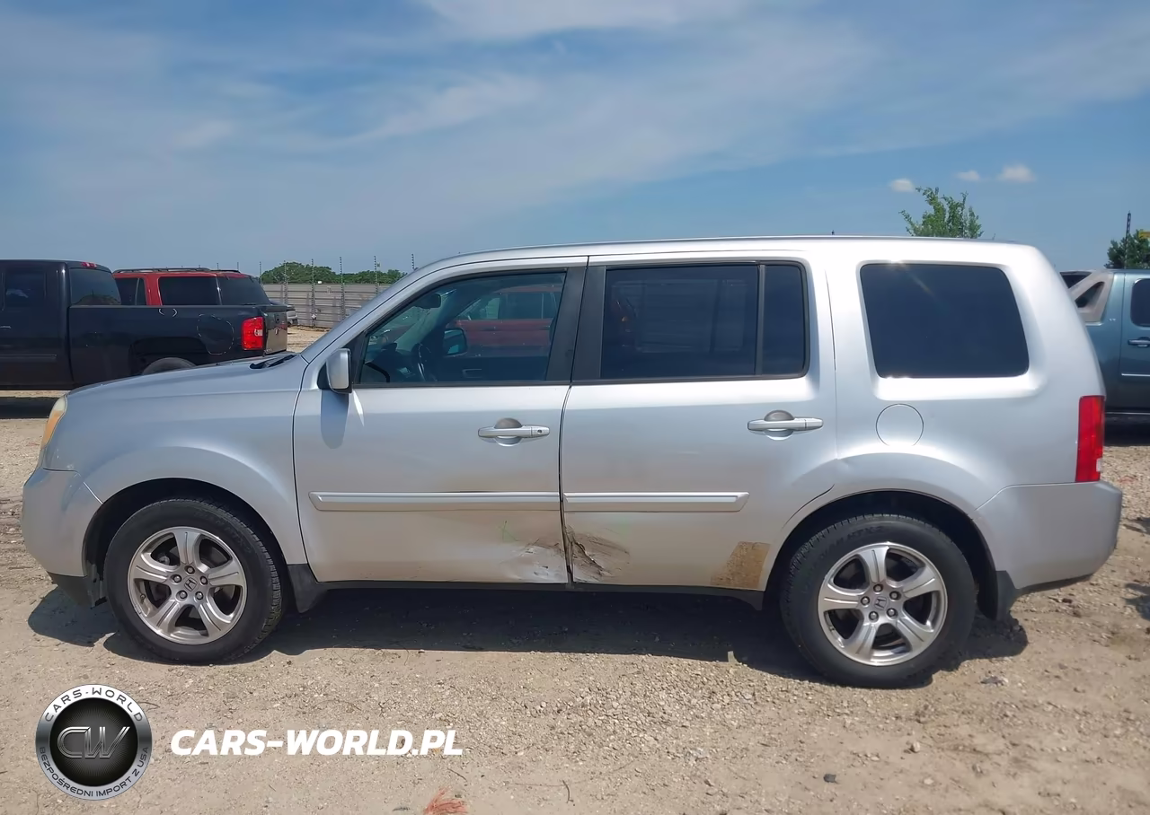 2012 Honda Pilot Ex-L VIN:5FNYF3H53CB041571 - 14