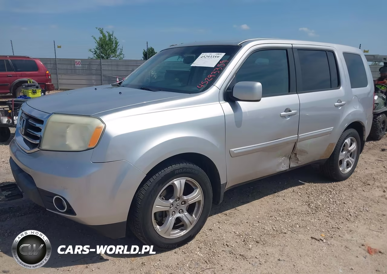 2012 Honda Pilot Ex-L VIN:5FNYF3H53CB041571 - 2