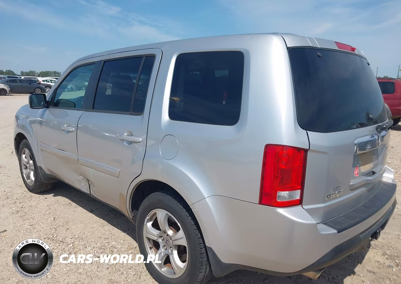 2012 Honda Pilot Ex-L VIN:5FNYF3H53CB041571 - 3