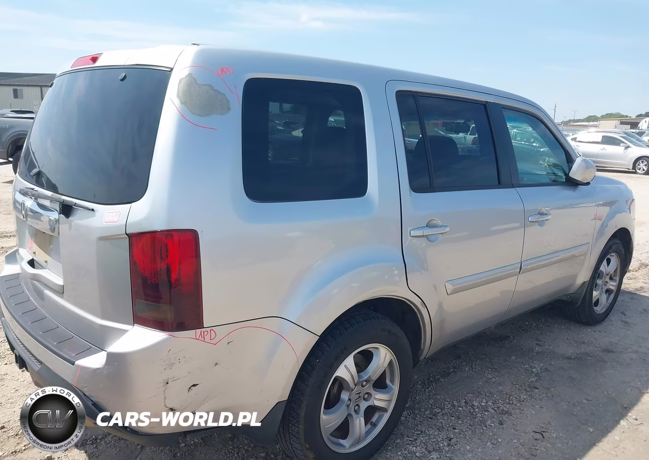 2012 Honda Pilot Ex-L VIN:5FNYF3H53CB041571 - 4