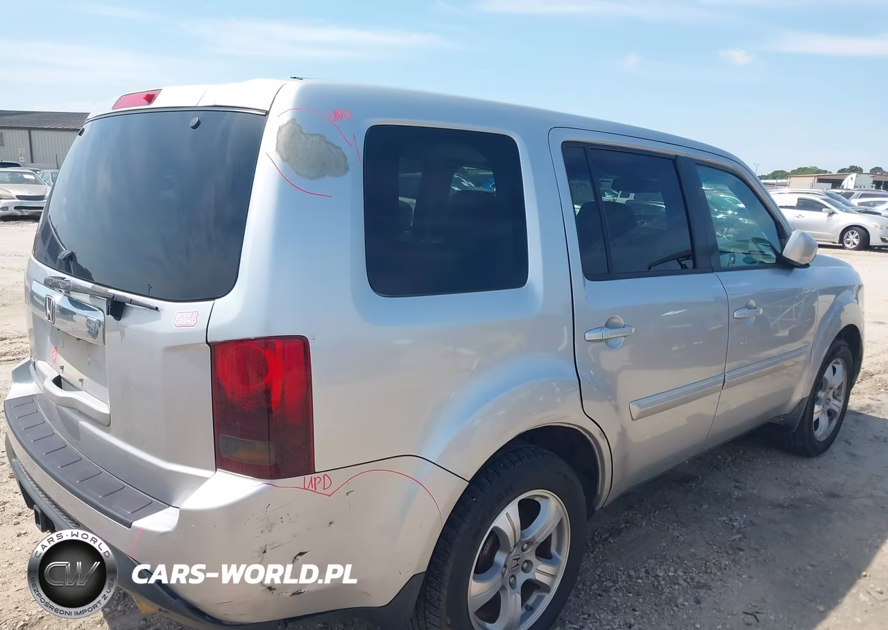 2012 Honda Pilot Ex-L VIN:5FNYF3H53CB041571 - 6