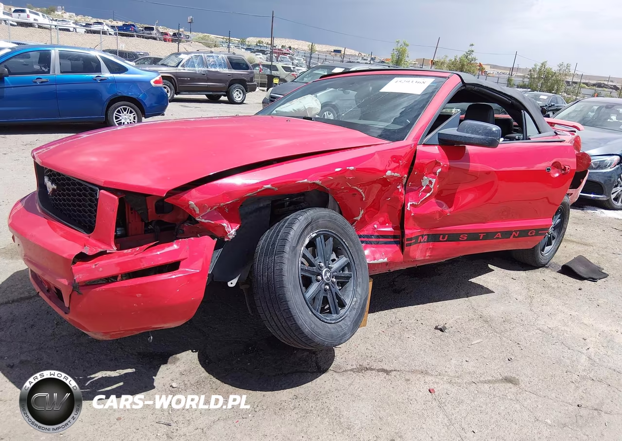 2006 Ford Mustang V6 VIN:1ZVHT84N665144675 - 2