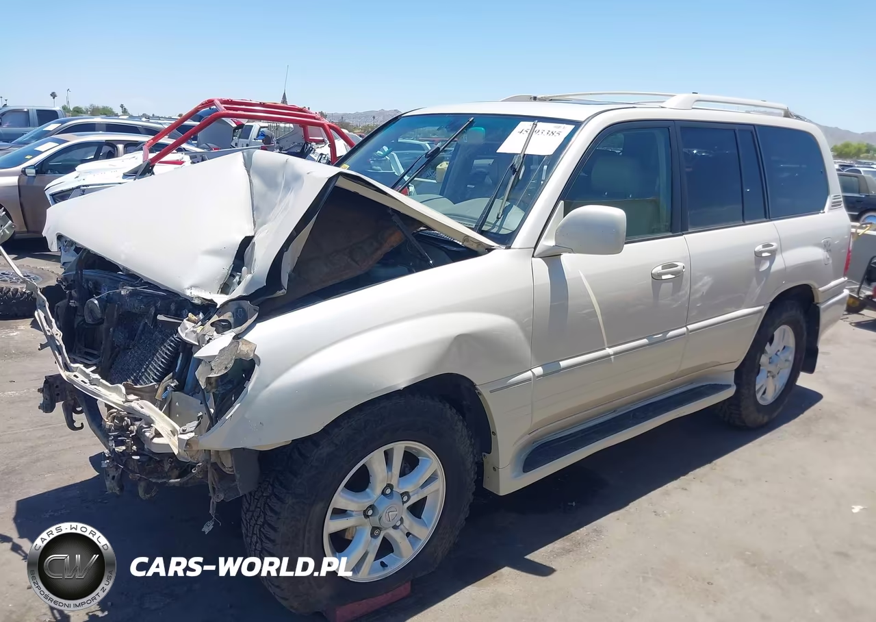 2004 Lexus Lx 470 VIN:JTJHT00W443540743 - 2