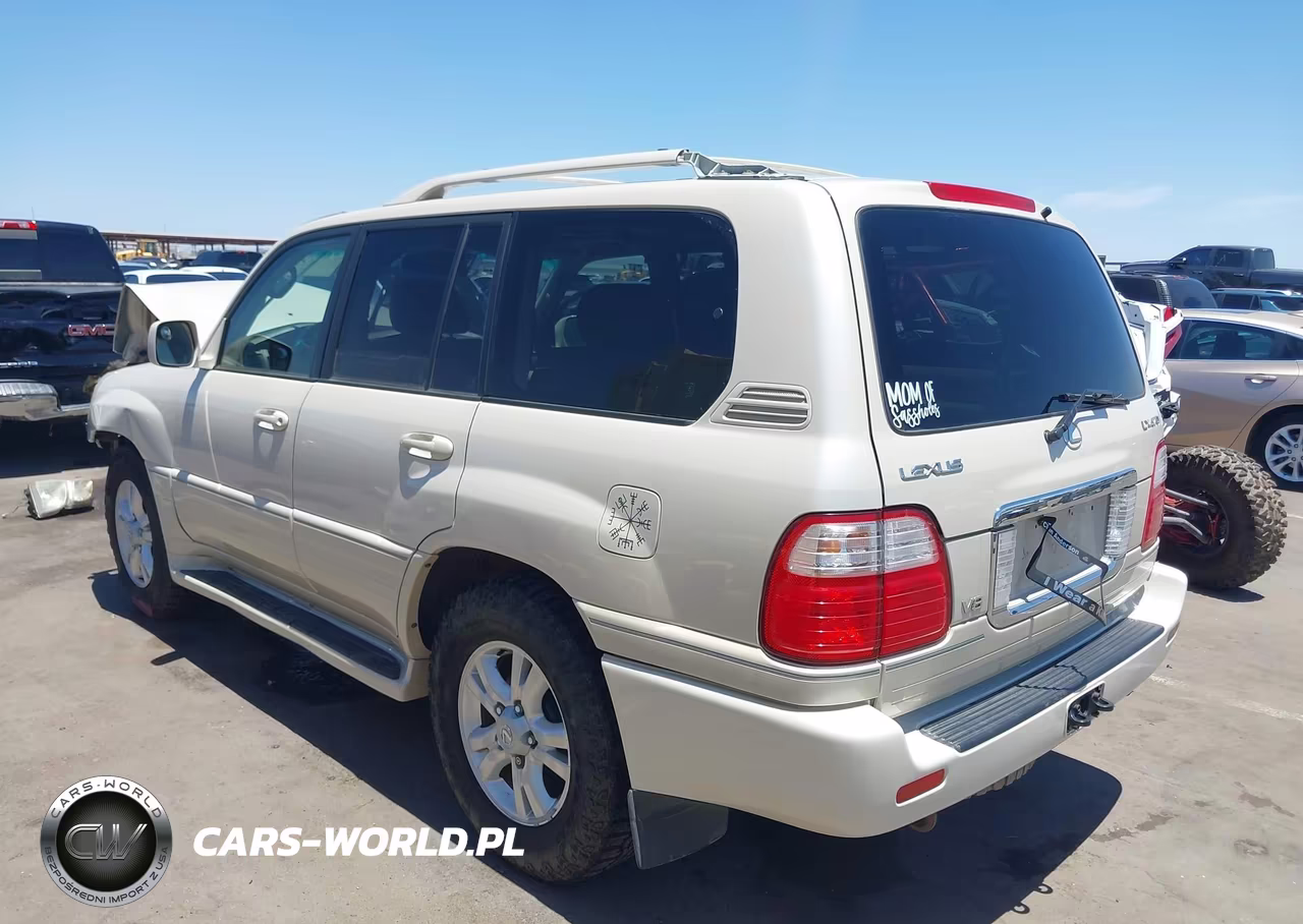 2004 Lexus Lx 470 VIN:JTJHT00W443540743 - 3