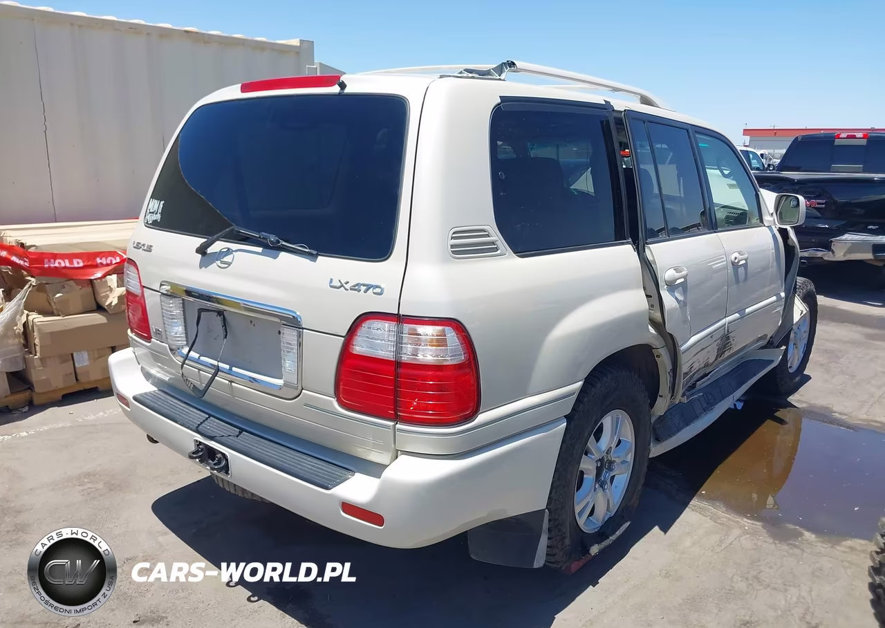2004 Lexus Lx 470 VIN:JTJHT00W443540743 - 4