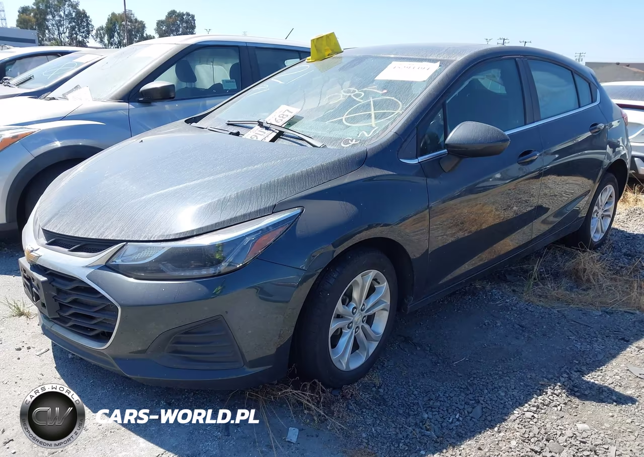 2019 Chevrolet Cruze Lt VIN:3G1BE6SM1KS558313 - 2
