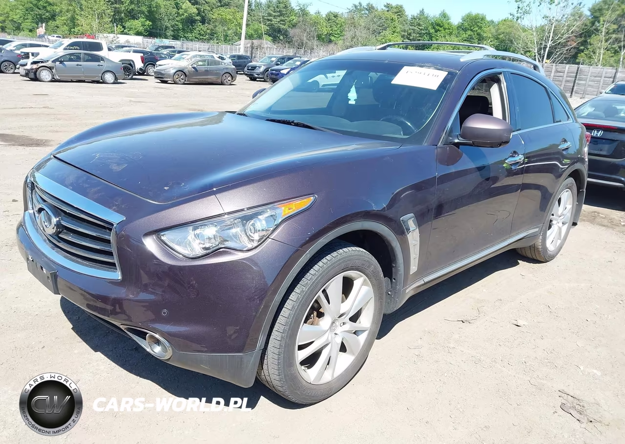 2012 Infiniti Fx35 VIN:JN8AS1MW9CM155960 - 2