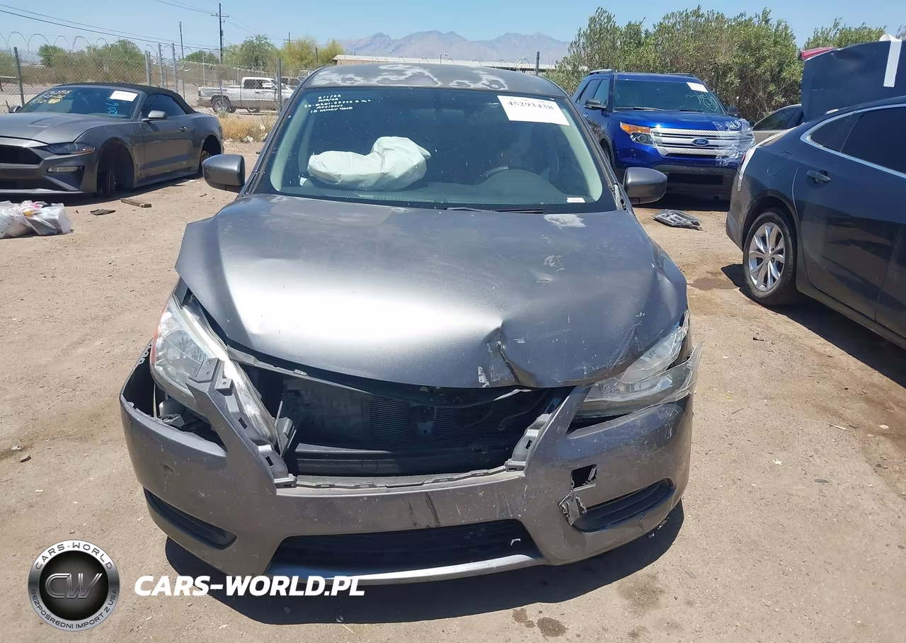 2015 Nissan Sentra S VIN:3N1AB7AP5FY353547 - 13