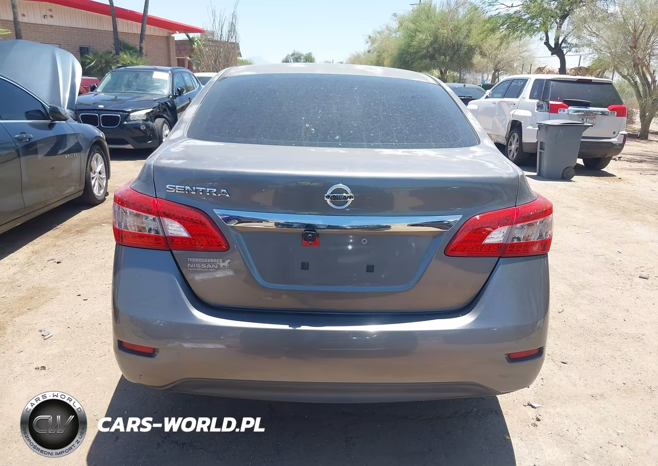 2015 Nissan Sentra S VIN:3N1AB7AP5FY353547 - 17