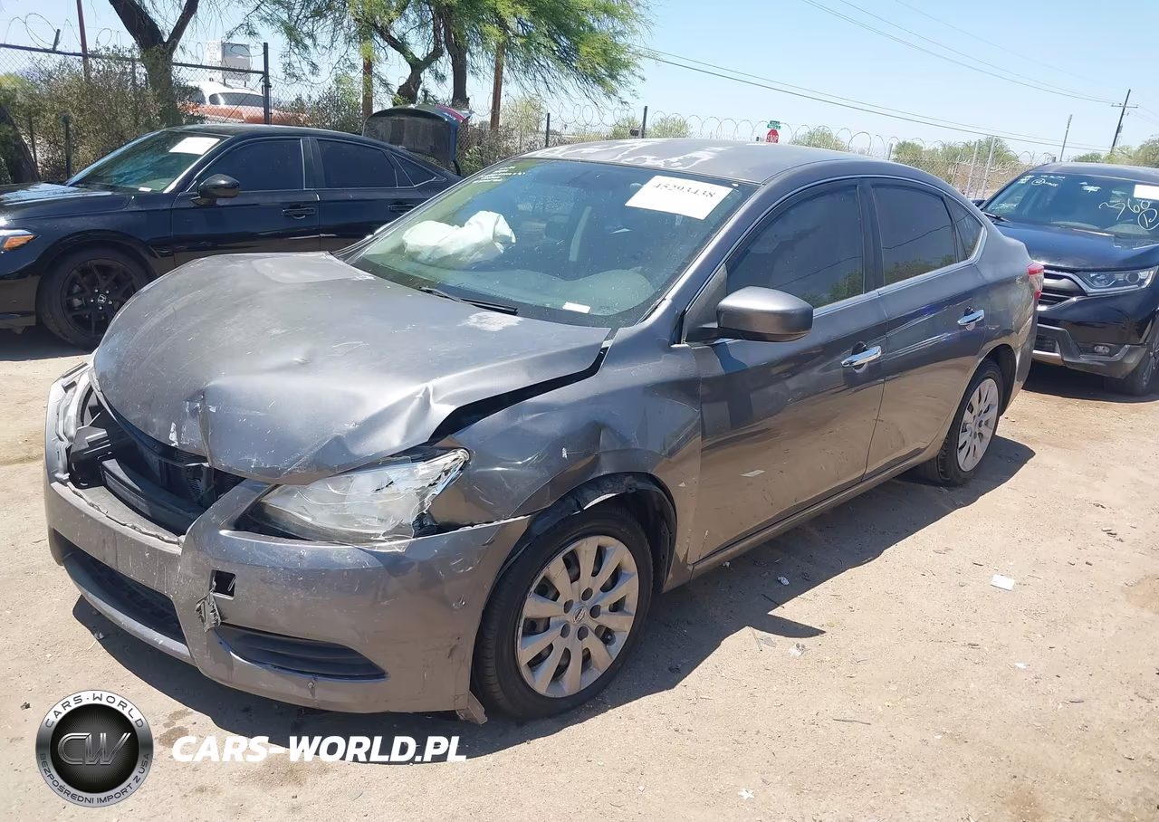 2015 Nissan Sentra S VIN:3N1AB7AP5FY353547 - 2
