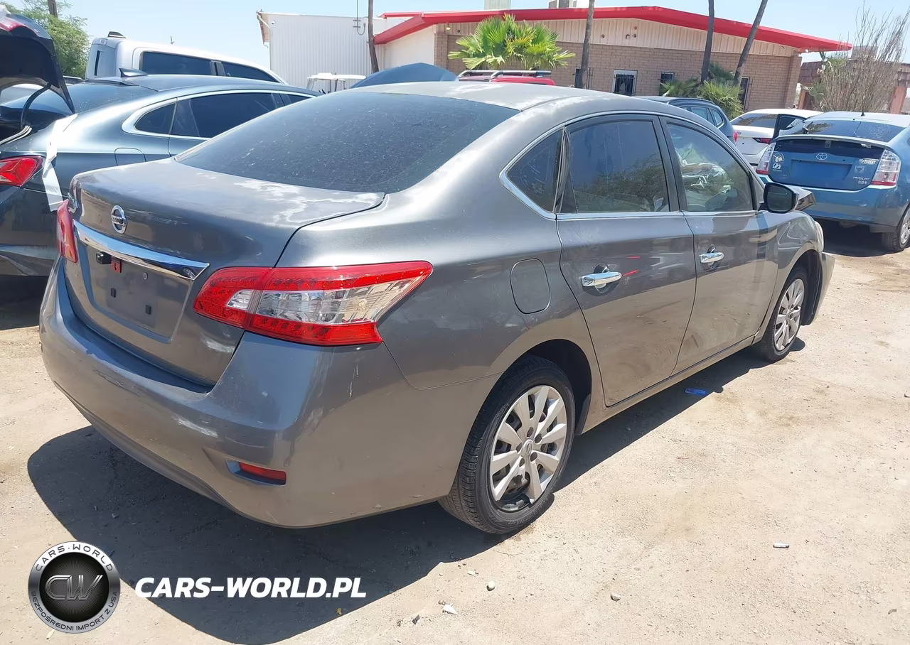 2015 Nissan Sentra S VIN:3N1AB7AP5FY353547 - 4