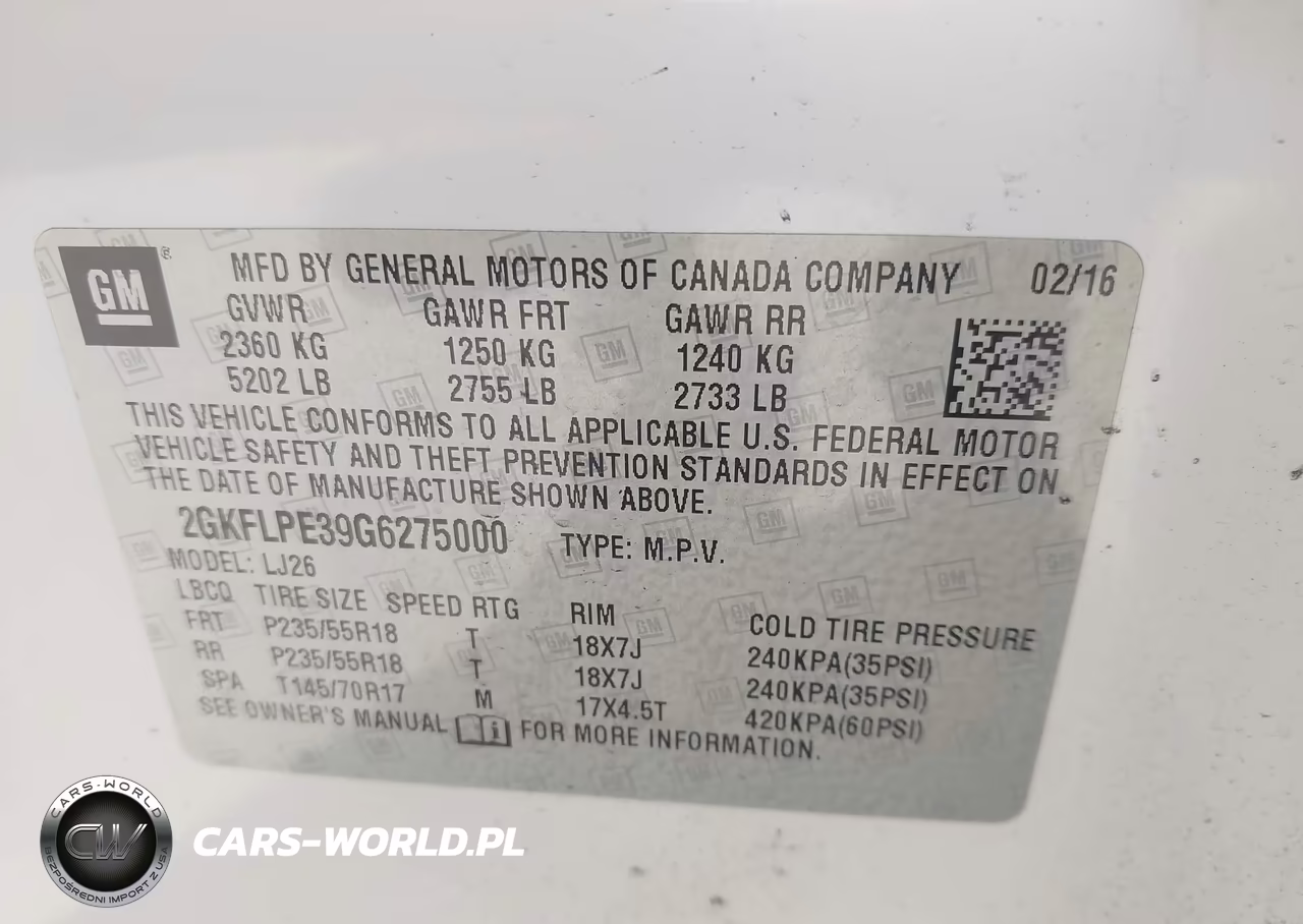 2016 GMC Terrain Slt VIN:2GKFLPE39G6275000 - 9
